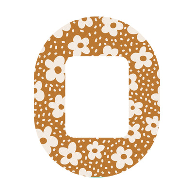 Caramel Daisies Tandem Mobi Patch Tape - Pump Peelz
