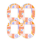 Wildflower Doodle Tandem Mobi Decorative Patch Tape - Pump Peelz