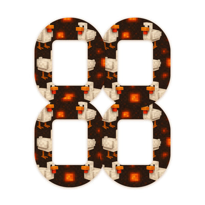 Inferno Chicken Tandem Mobi Decorative Patch Tape - Pump Peelz