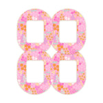 Pink Petals Tandem Mobi Decorative Patch Tape - Pump Peelz