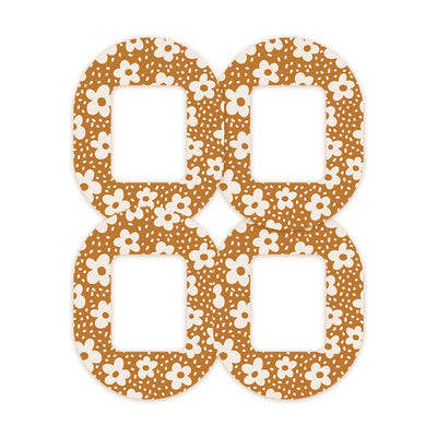 Caramel Daisies Tandem Mobi Patch Tape - Pump Peelz