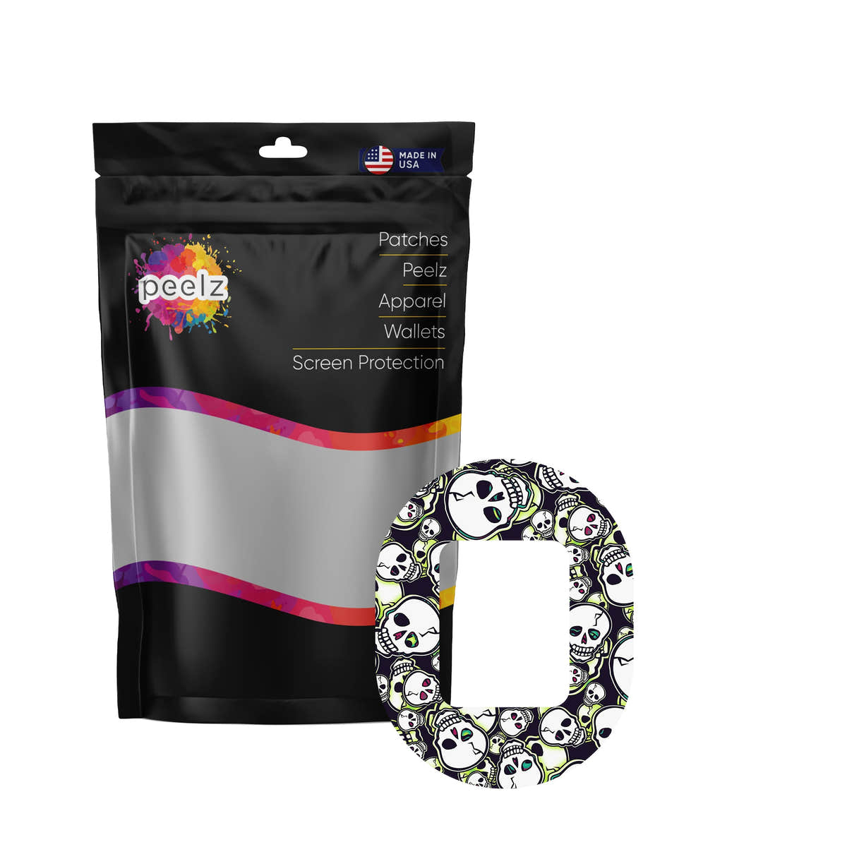 Bone Glow Tandem Mobi Patch Tape - Pump Peelz