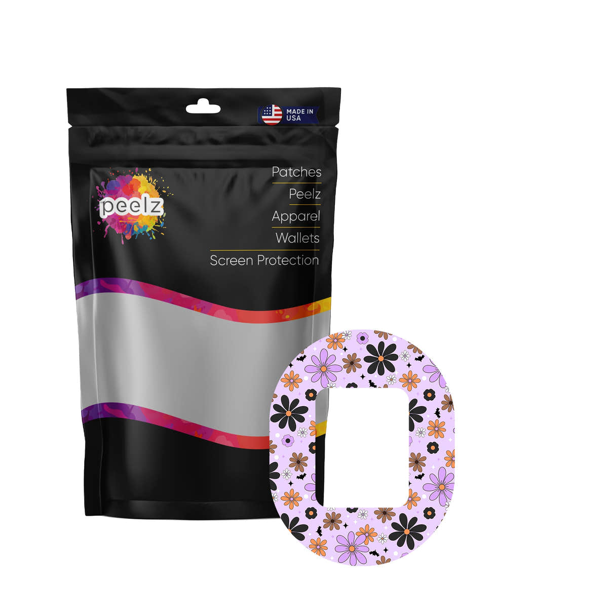 Batty Blooms Tandem Mobi Patch Tape - Pump Peelz