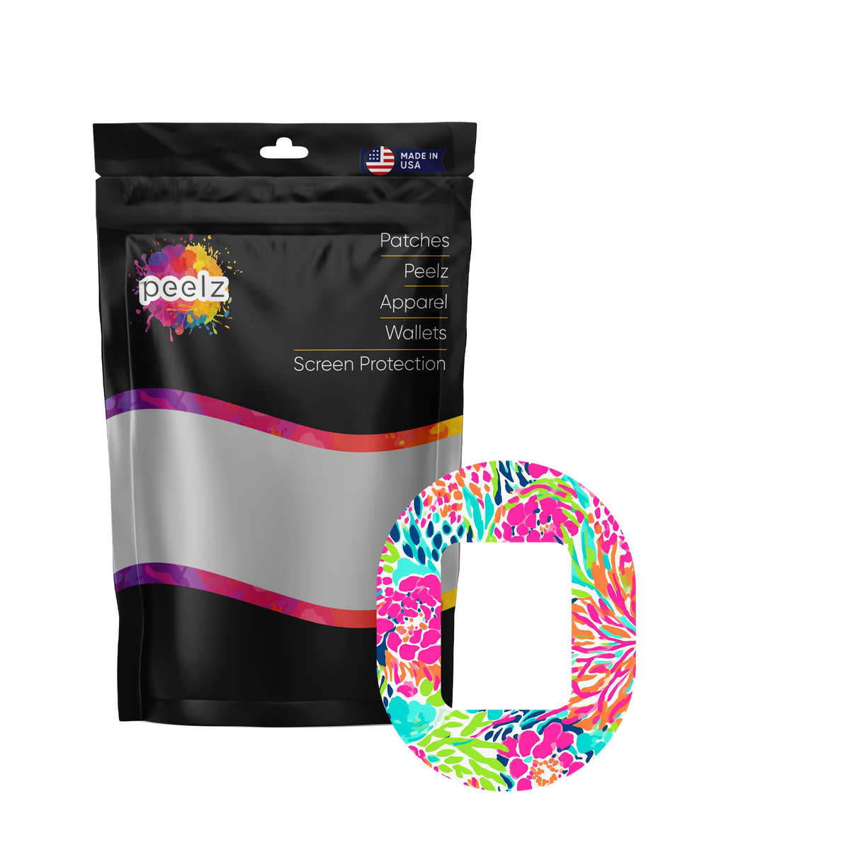 Paradise Punch Tandem Mobi Decorative Patch Tape - Pump Peelz