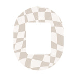 Creamy Check Tandem Mobi Decorative Patch Tape - Pump Peelz