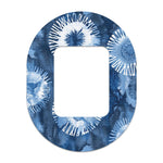 Monochrome Blue Tie Dye Tandem Mobi Decorative Patch Tape - Pump Peelz
