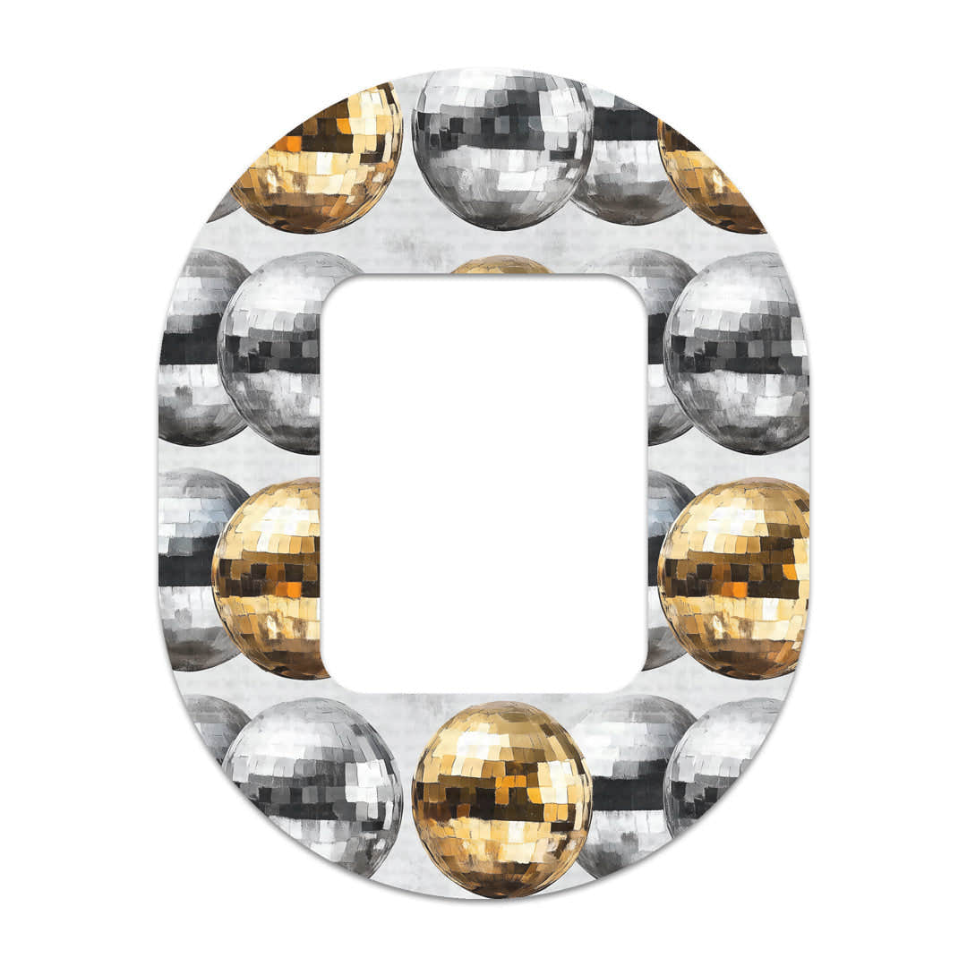 Disco Balls Tandem Mobi Decorative Patch Tape - Pump Peelz