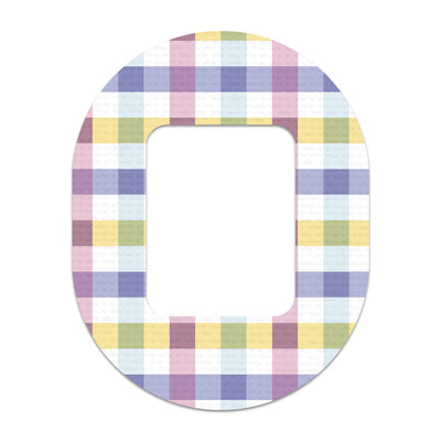 Spring Plaid Tandem Mobi Decorative Patch Tape - Pump Peelz