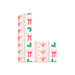 Holly Jolly Ribbon Tandem Mobi Sticker - Pump Peelz