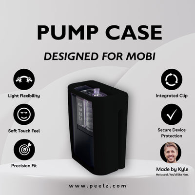 Tandem Mobi Insulin Pump Case – Soft-Touch, Flexible Solid Colors by Pump Peelz