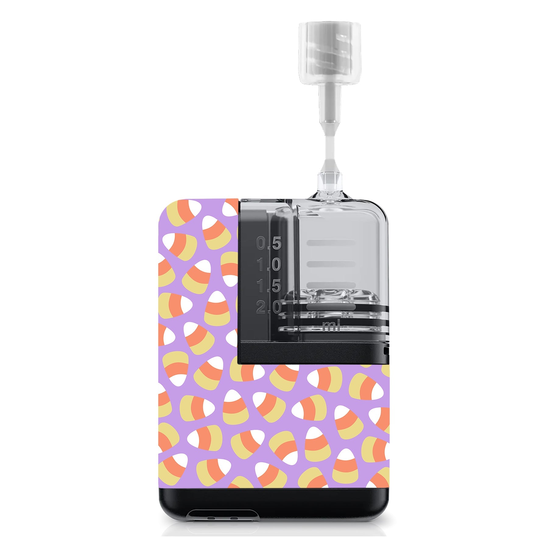 Candy Corn Tandem Mobi Sticker - Pump Peelz