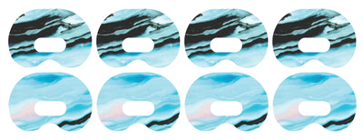 Modern Marble Medtronic Guardian Connect Patch Tape - Pump Peelz