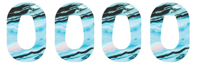 Modern Marble Dexcom G6 Patch Tape - Pump Peelz