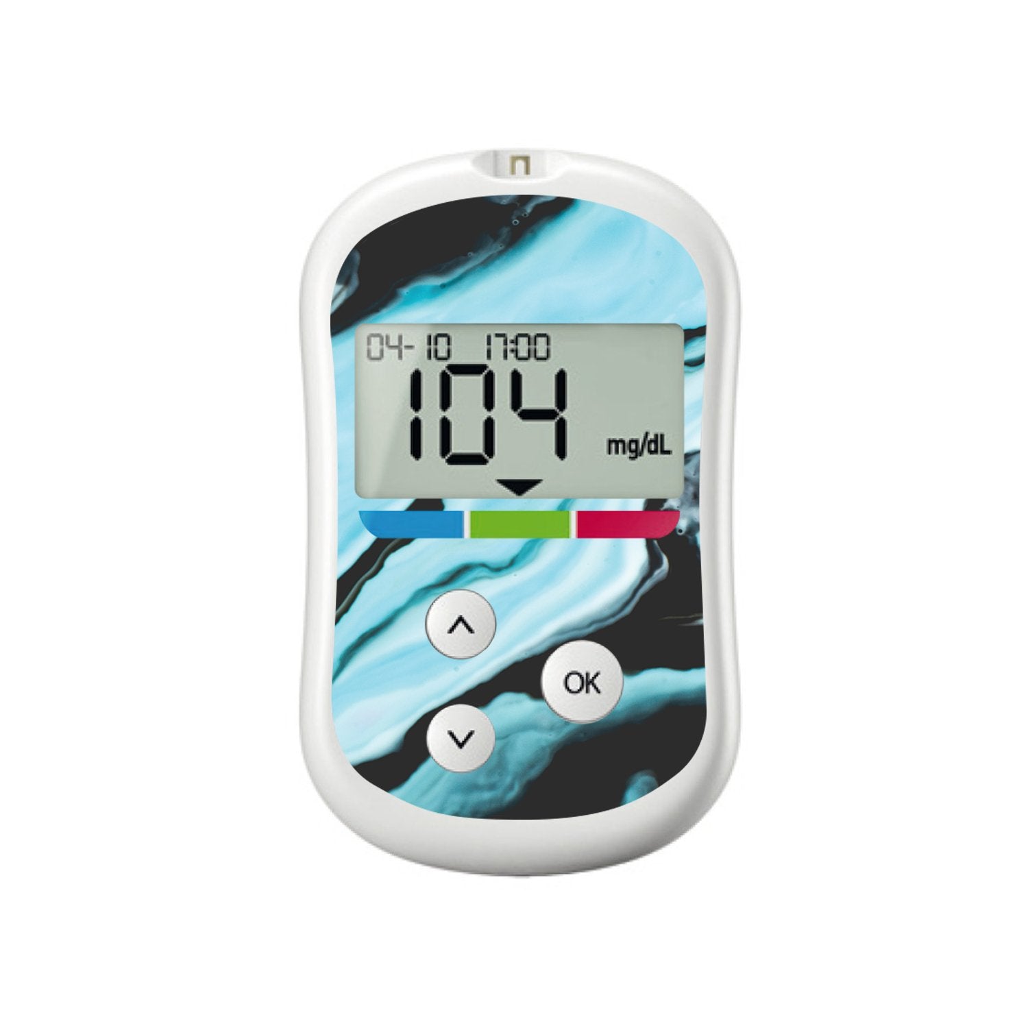 Modern Marble for OneTouch Verio Flex Glucometer
