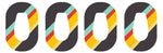 Monaco Stripes Dexcom G6 Patch Tape - Pump Peelz