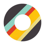Monaco Stripes Patch  Tape Designed for the FreeStyle Libre 2