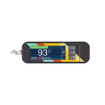 Monaco Stripes Sticker for Bayer Contour Next Glucometer