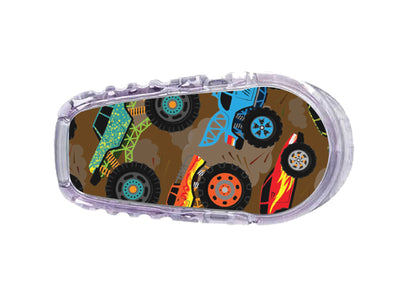 Monster Trucks Dexcom G6 Transmitter Sticker