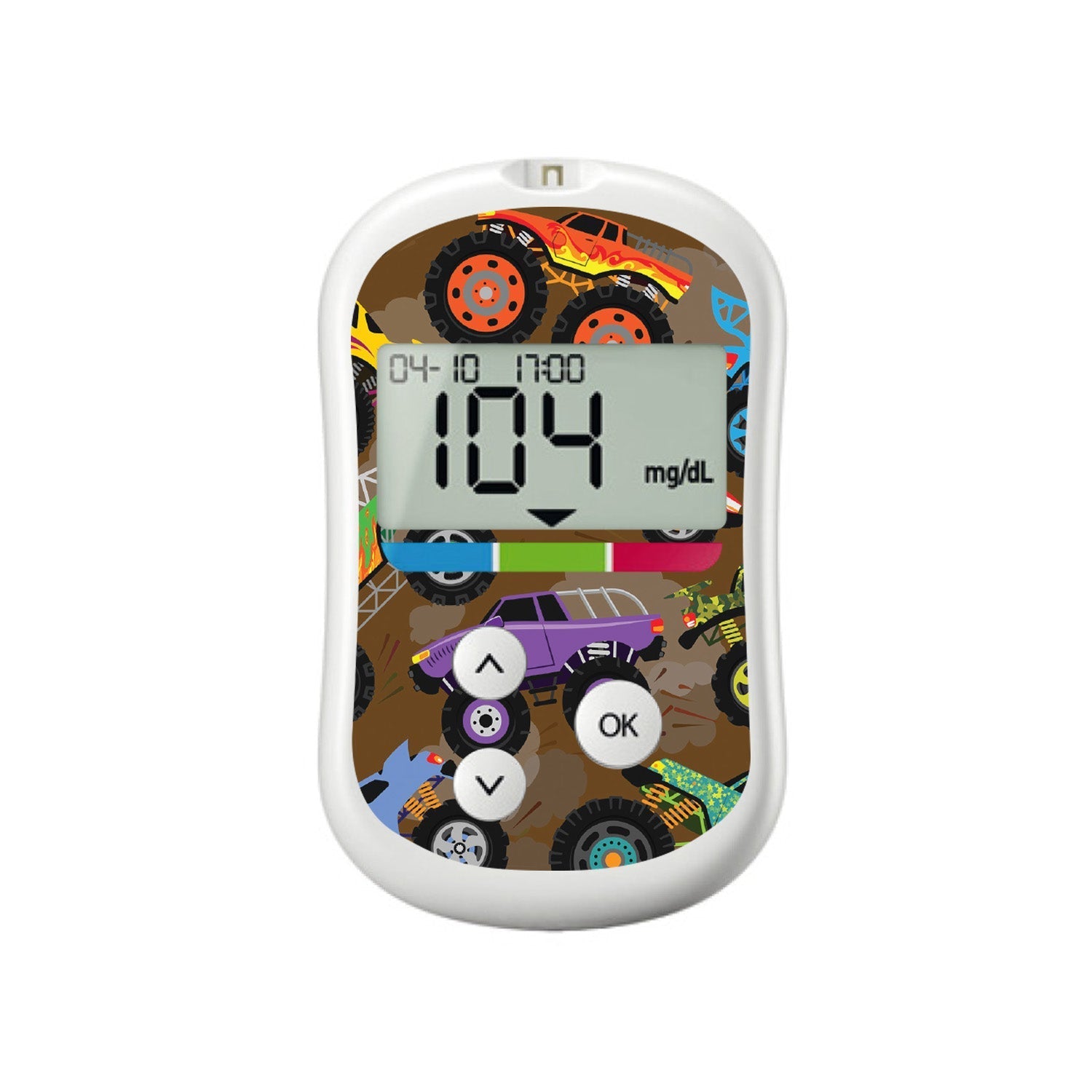 Monster Trucks for OneTouch Verio Flex Glucometer