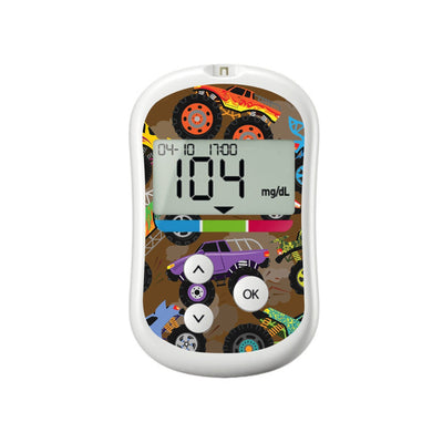 Monster Trucks for OneTouch Verio Flex Glucometer
