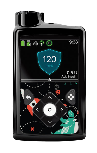 Monster in Space for Medtronic MiniMed 770G & 780G