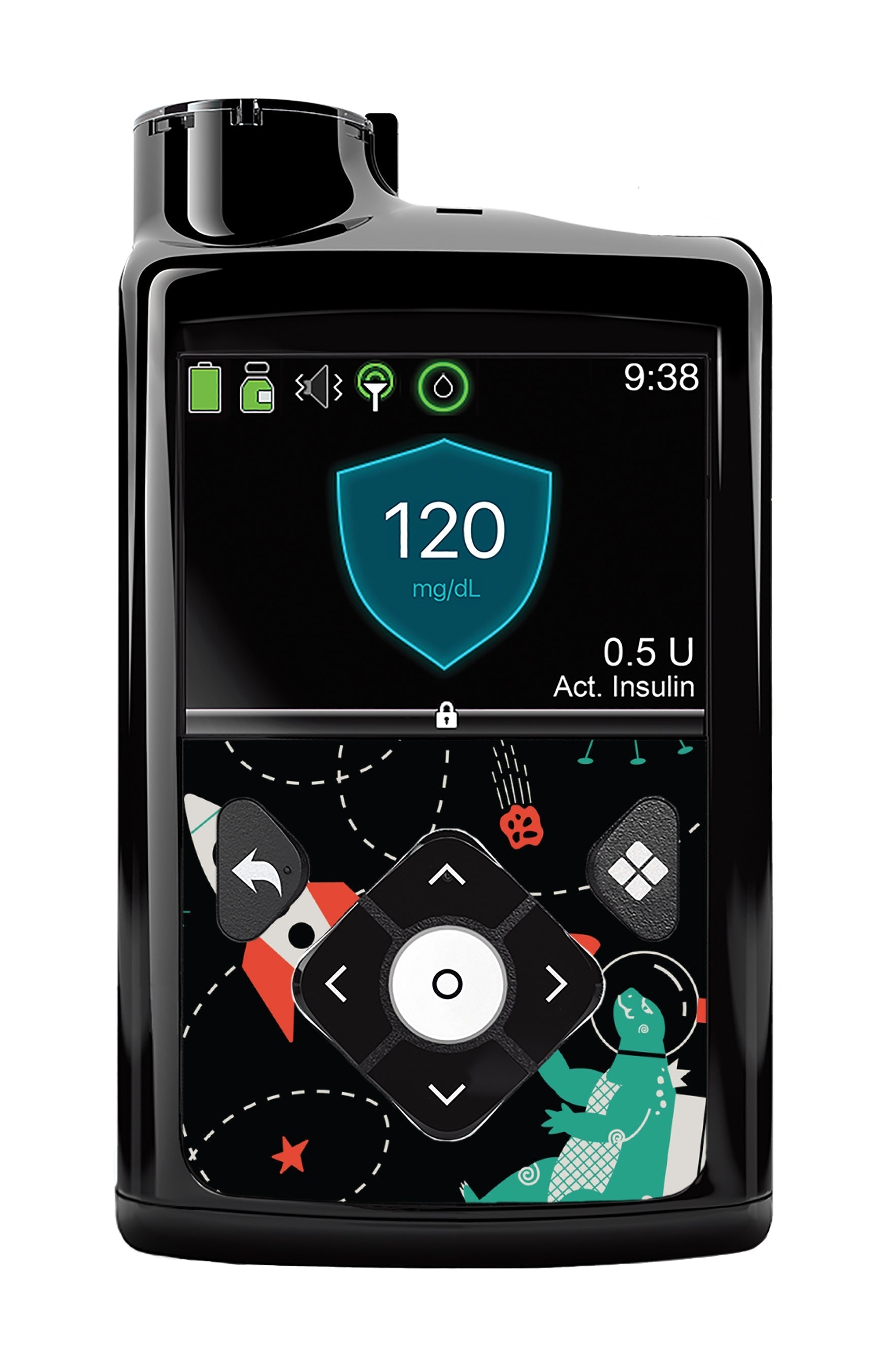 Monster in Space for Medtronic MiniMed 770G & 780G