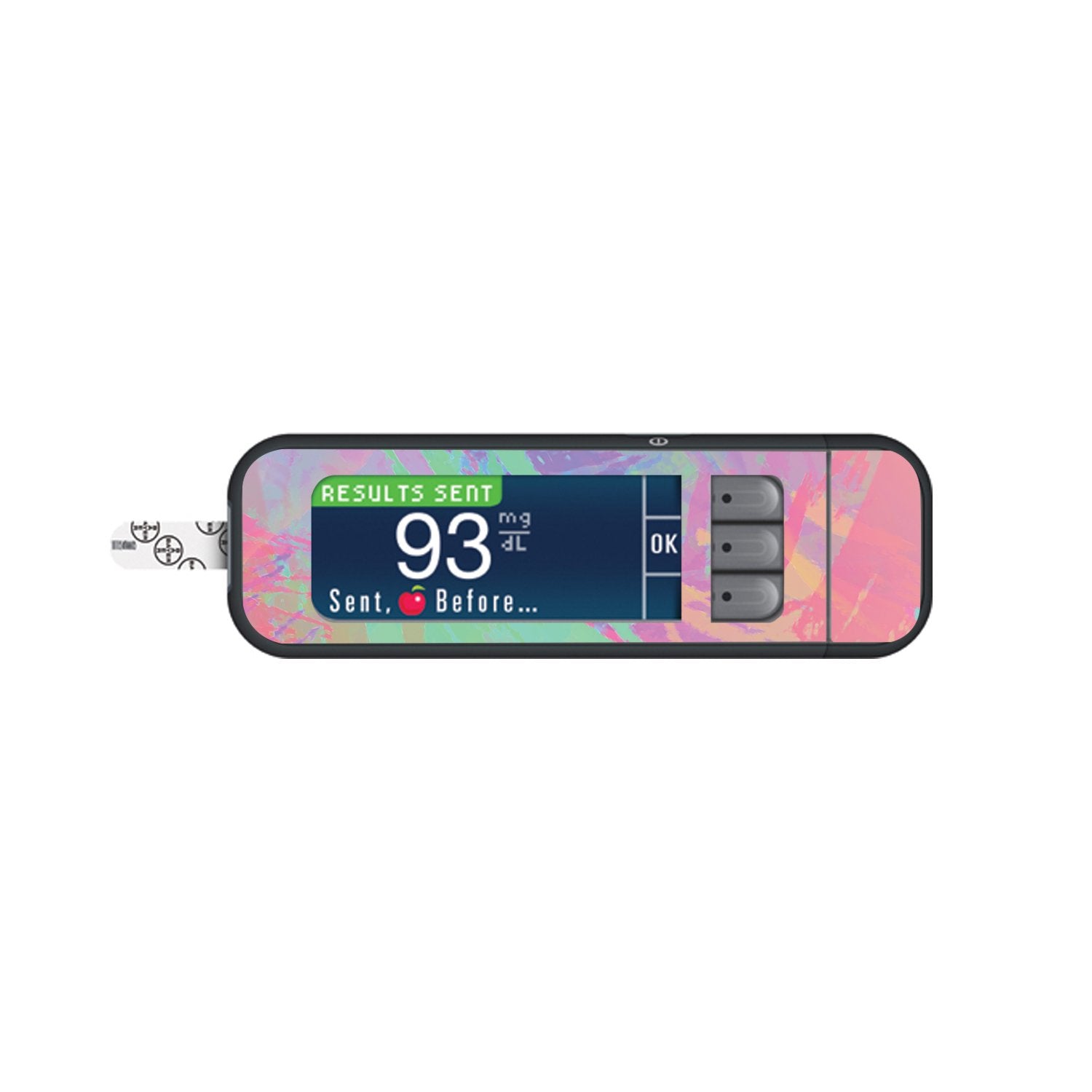 Multi-Color Sticker for Bayer Contour Next Glucometer