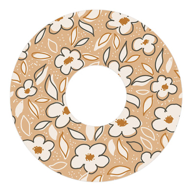 Muted Floral FreeStyle Libre 3 Plus & Lingo  Patch Tape - Pump Peelz