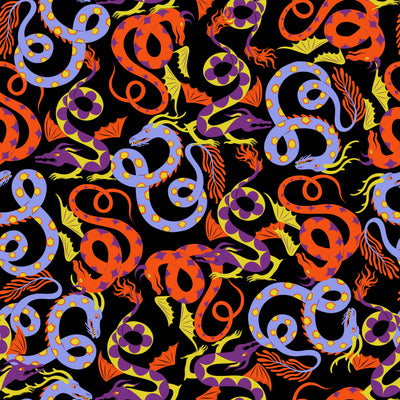 Mystic Dragons Patch  Tape Designed for the DEXCOM G6