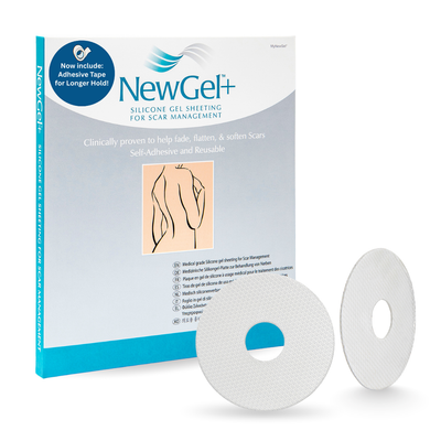 Advanced Medical Grade Silicone Areola Circles for Breast Scars - Now includes Adhesive Tape for Longer Hold!