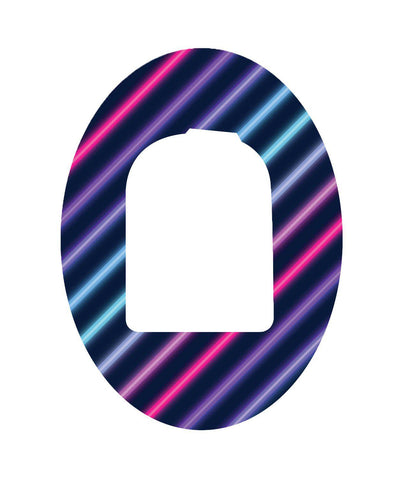 Neon Stripes Pod Patch Tape - Pump Peelz