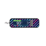 Neon Stripes Sticker for Bayer Contour Next Glucometer