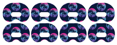 Neon Sunset Medtronic Guardian Connect Patch Tape - Pump Peelz