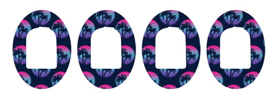 Neon Sunset Pod Patch Tape - Pump Peelz