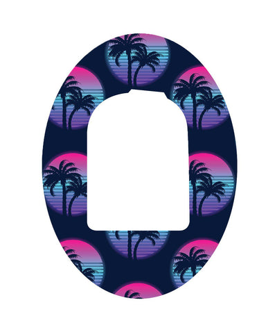 Neon Sunset Pod Patch Tape - Pump Peelz