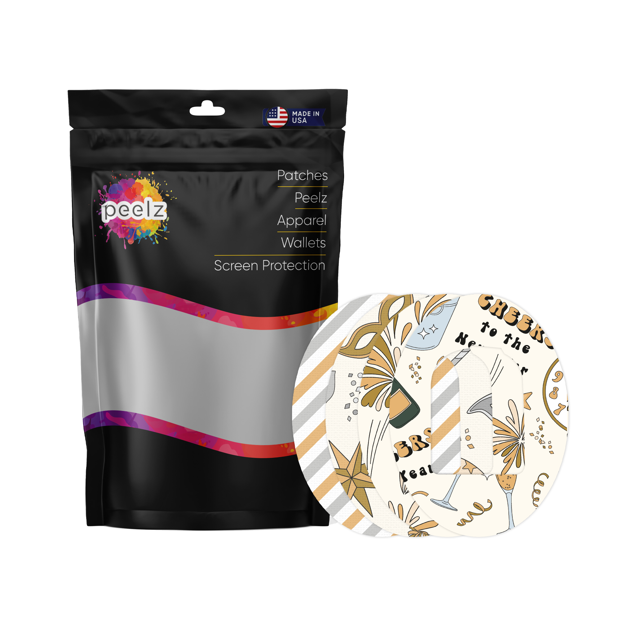 New Year's Variety Pod Patch Tape - Pump Peelz
