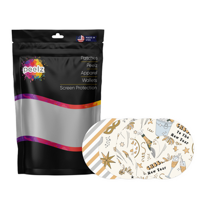 New Year's Variety Patch  Tape Designed for the FreeStyle Libre 2