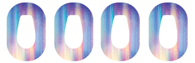 Northern Lights Dexcom G6 Patch Tape - Pump Peelz