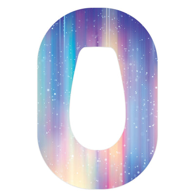 Northern Lights Dexcom G6 Patch Tape - Pump Peelz