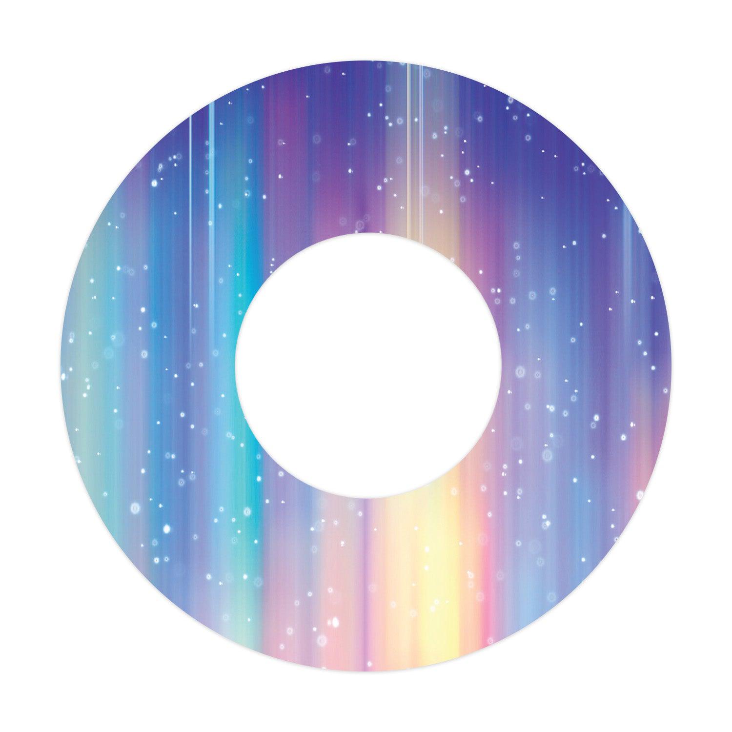 Northern Lights Patch  Tape Designed for the FreeStyle Libre 2