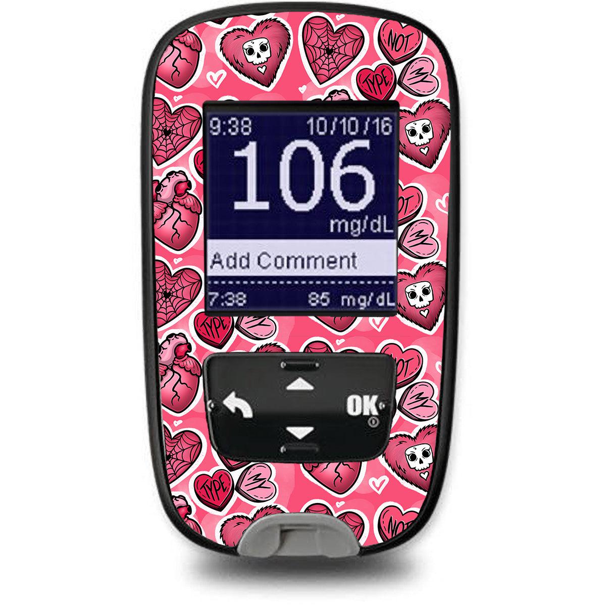 Not My Type Sticker for the Accu-Chek Guide Glucometer