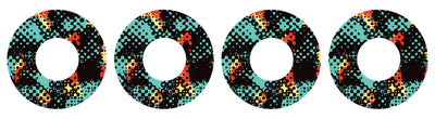Nuclear Meltdown Patch  Tape Designed for the FreeStyle Libre 2