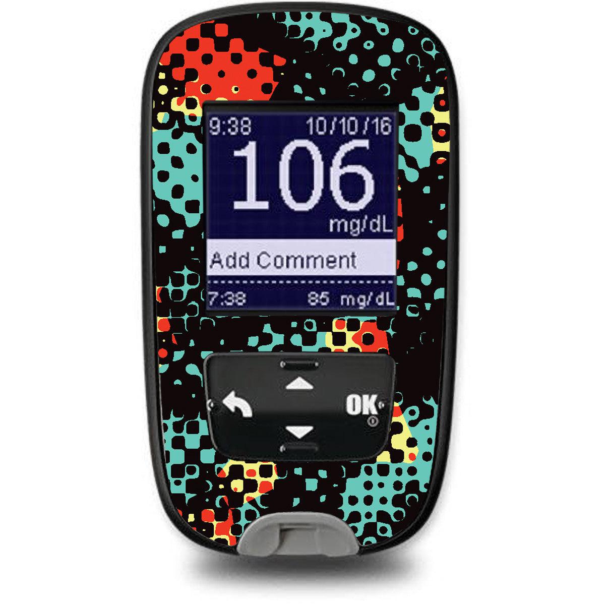 Nuclear Meltdown Sticker for the Accu-Chek Guide Glucometer