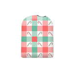 Peppermint Plaid Pod Sticker - Pump Peelz