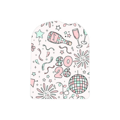 Cheers to '26 Pod Sticker - Pump Peelz