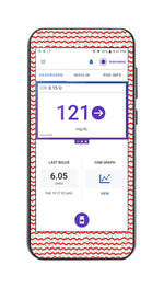 Christmas Icing Sticker for Omnipod® 5 Controller – Pump Peelz