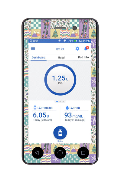 Après Ski Sticker for Omnipod DASH® PDM – Pump Peelz