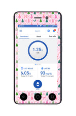 Coquette Christmas Sticker for Omnipod DASH® PDM – Pump Peelz