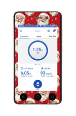 Jolly Old Saint Nick Sticker for Omnipod DASH® PDM – Pump Peelz