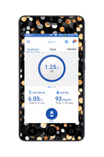 Bokeh Glow Sticker for Omnipod DASH® PDM – Pump Peelz